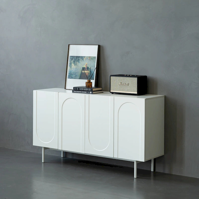 4-Door Sideboard Buffet Cabinet with Storage
