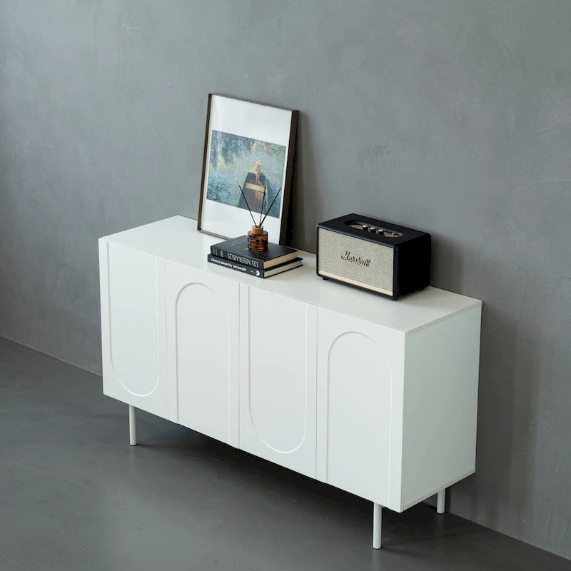 4-Door Sideboard Buffet Cabinet with Storage