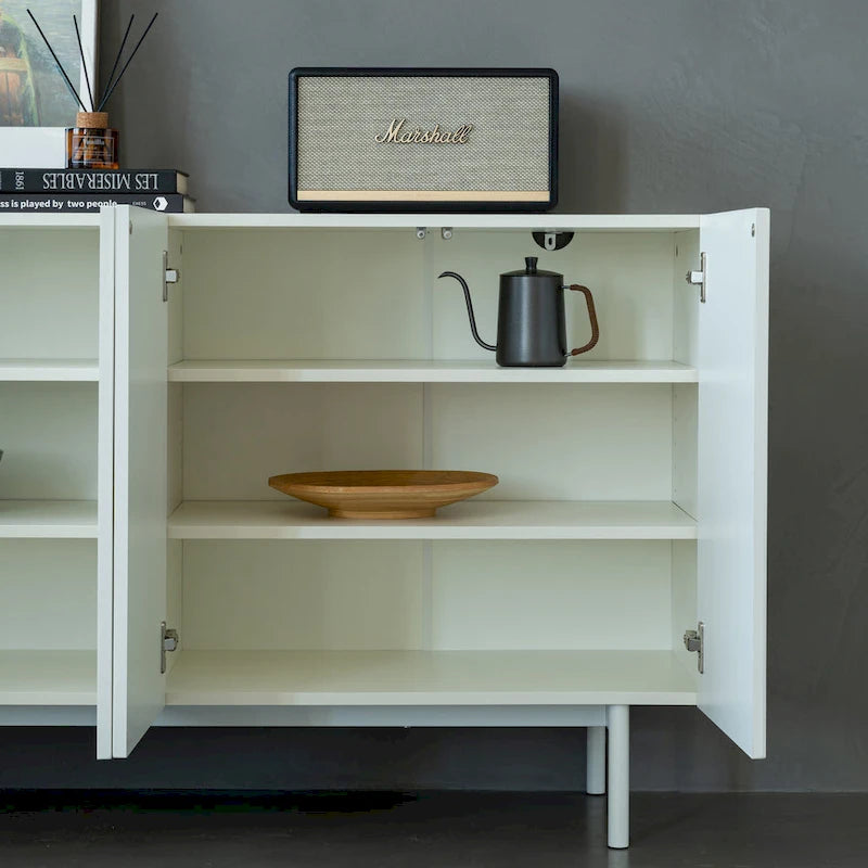 4-Door Sideboard Buffet Cabinet with Storage