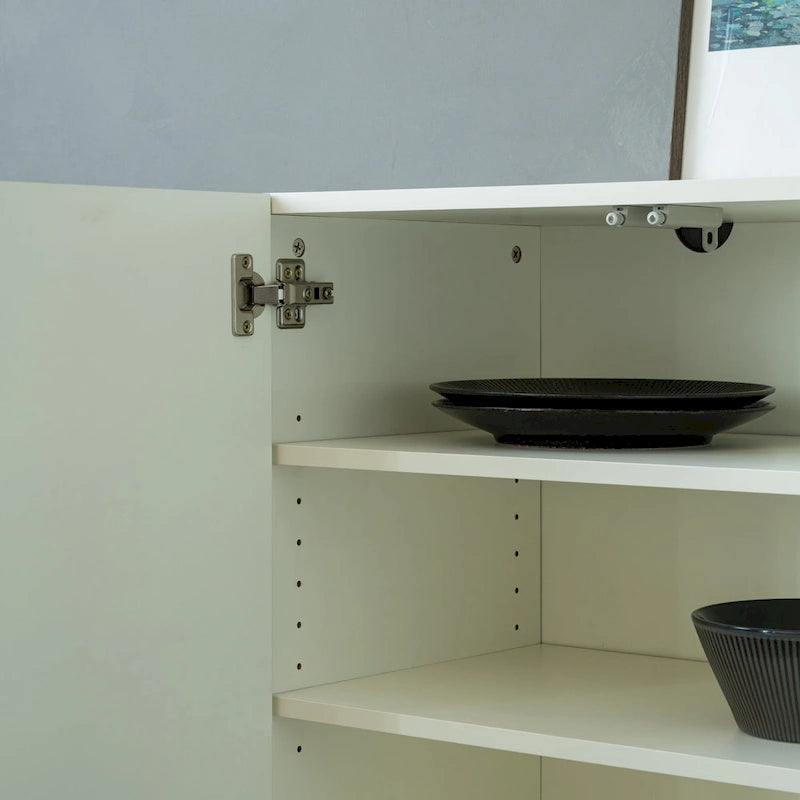 4-Door Sideboard Buffet Cabinet with Storage