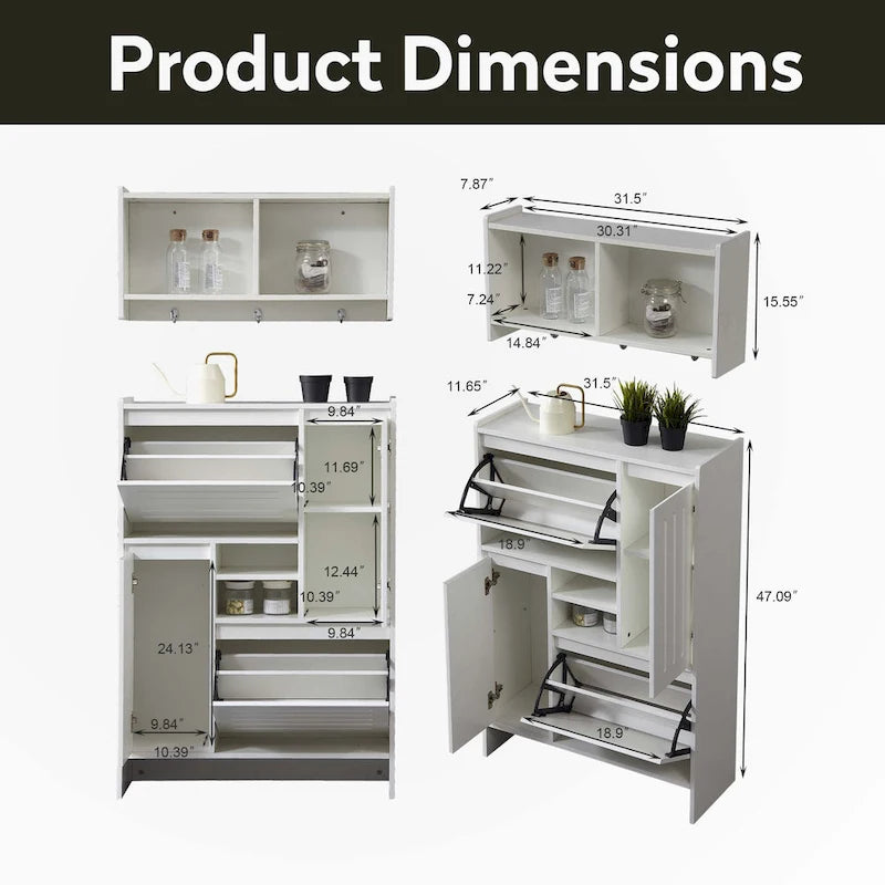Multi-Functional Shoe Cabinet