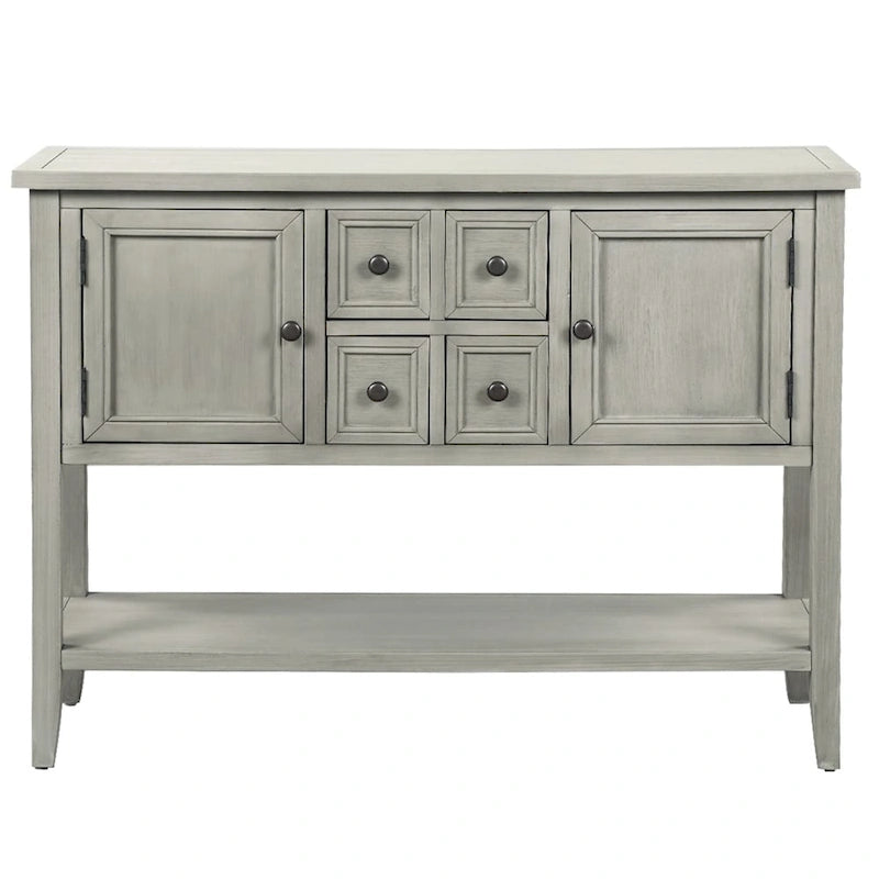 Buffet Console avec Étagère Inférieure