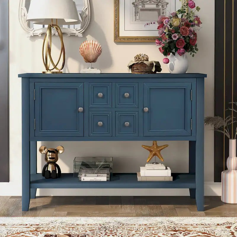 Buffet Console avec Étagère Inférieure