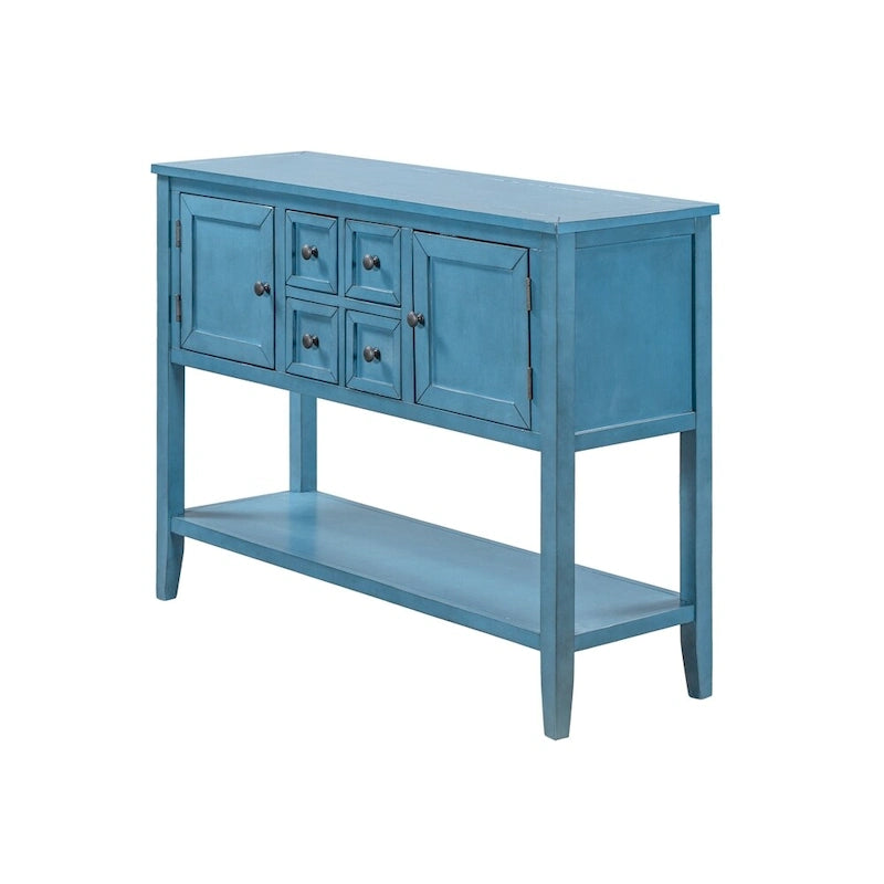 Buffet Sideboard Console Table with Bottom Shelf