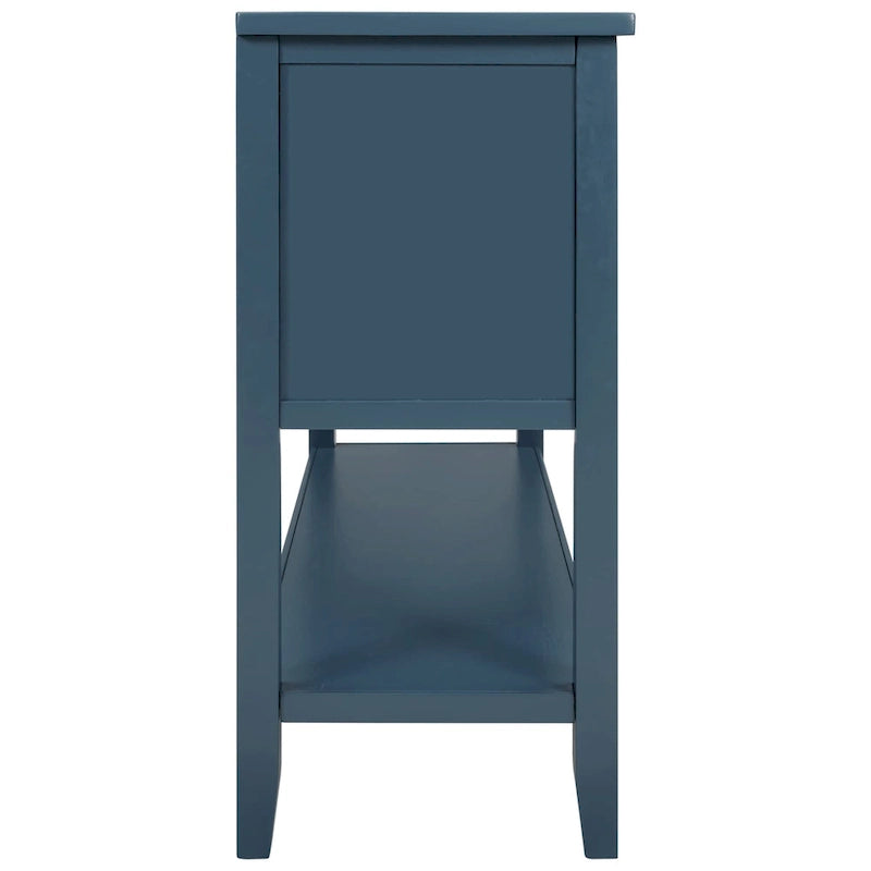 Buffet Sideboard Console Table with Bottom Shelf