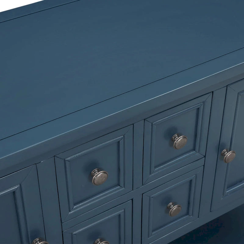 Buffet Sideboard Console Table with Bottom Shelf