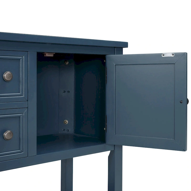 Buffet Sideboard Console Table with Bottom Shelf