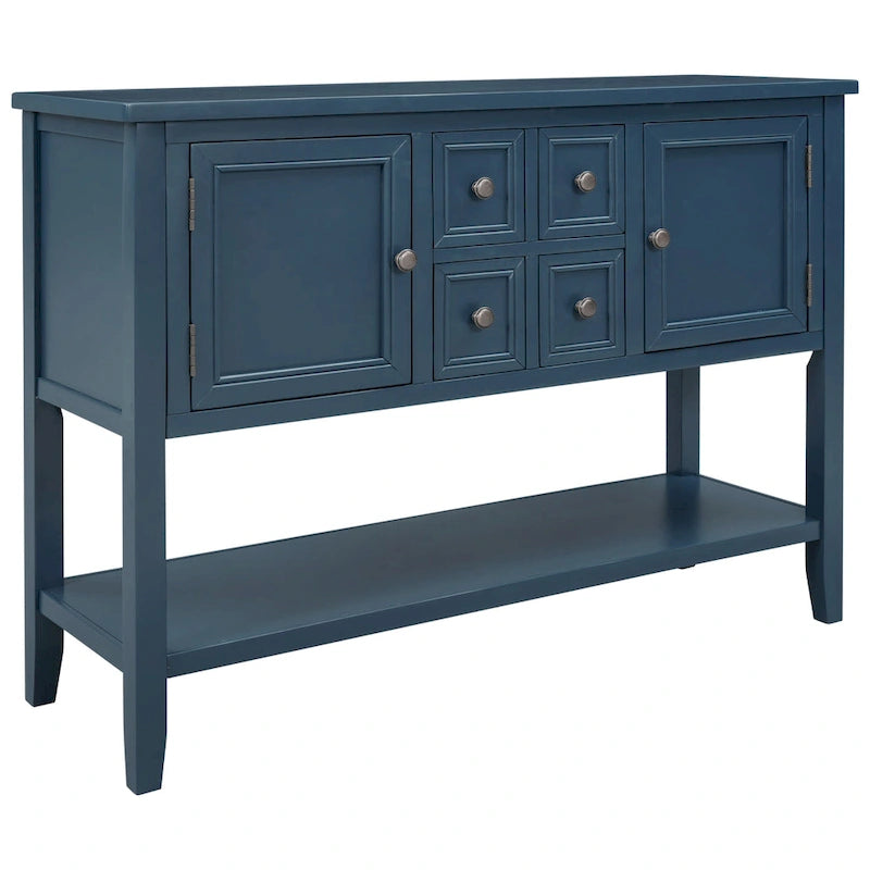 Buffet Sideboard Console Table with Bottom Shelf