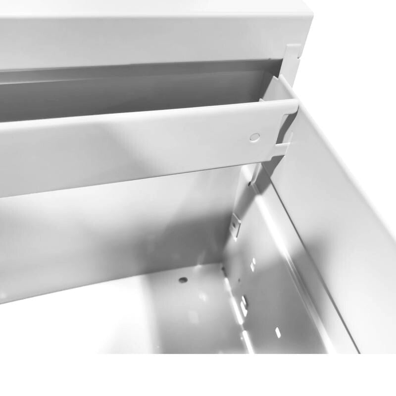 3-Drawer Metal Vertical Filing Cabinet with Lock – A4 / Legal / Letter Size
