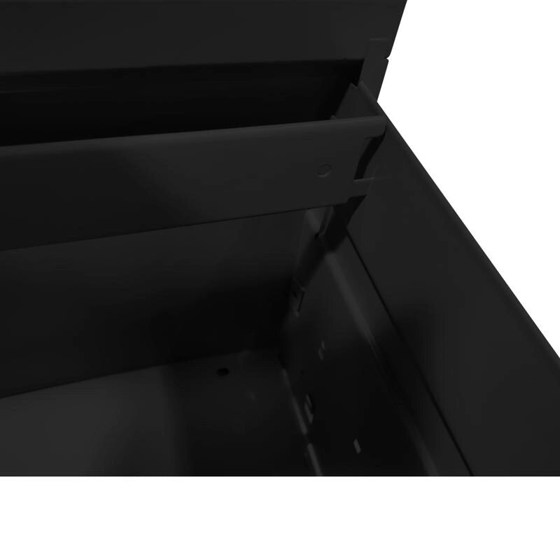3-Drawer Metal Vertical Filing Cabinet with Lock – A4 / Legal / Letter Size