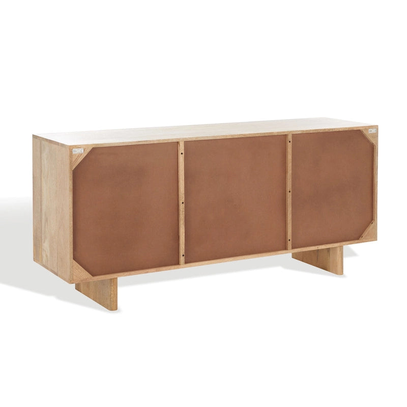 Natural Wood Sideboard - 63 W x 18 D x 29 H