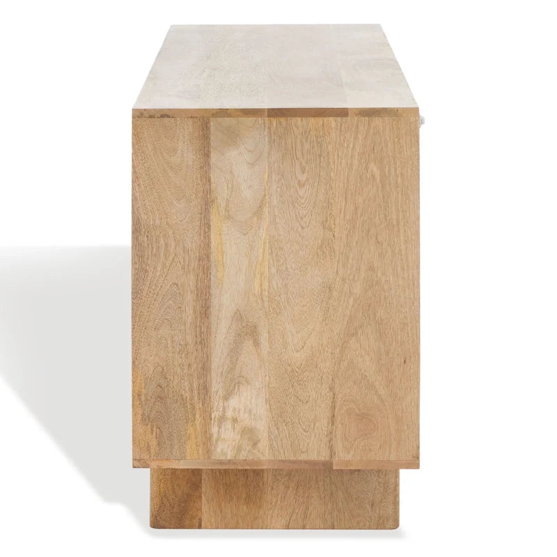 Natural Wood Sideboard - 63 W x 18 D x 29 H