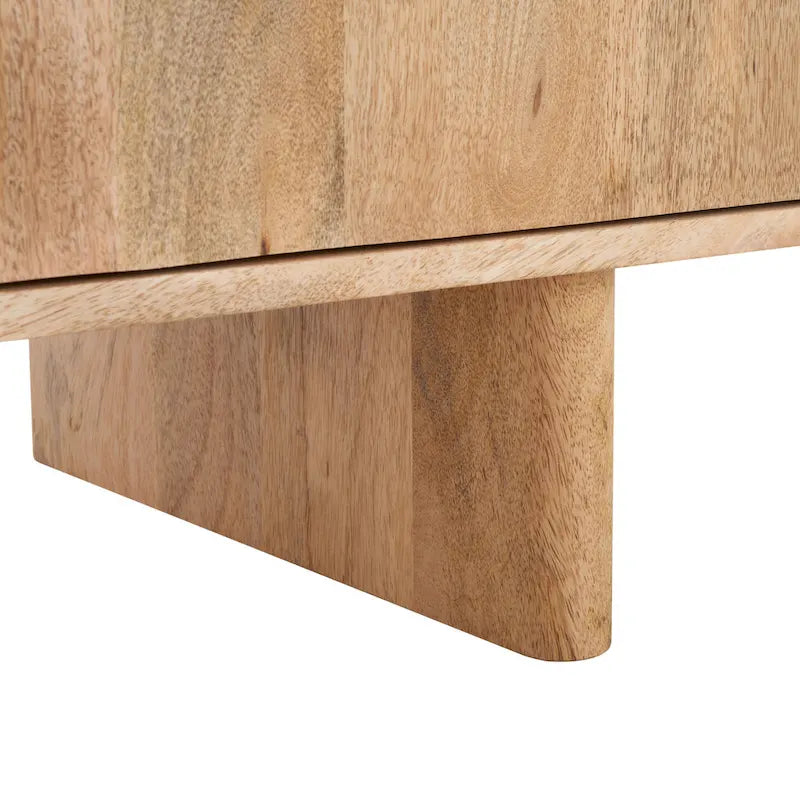 Natural Wood Sideboard - 63 W x 18 D x 29 H