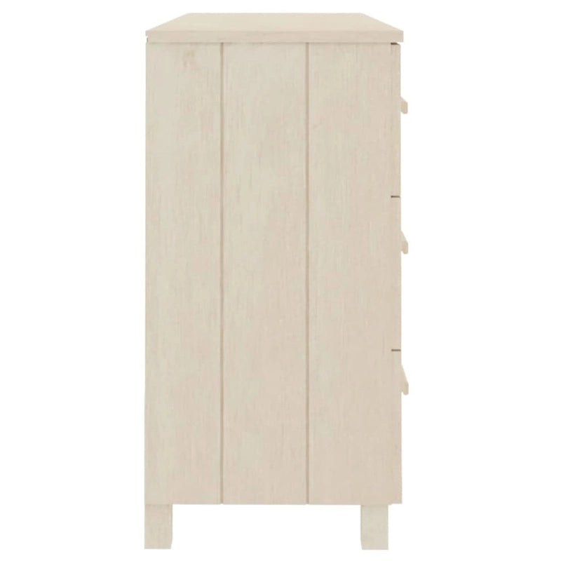 Sideboard Buffet Console Cabinet with Storage, Solid Wood Pine - 44.5 x 15.7 x 31.5