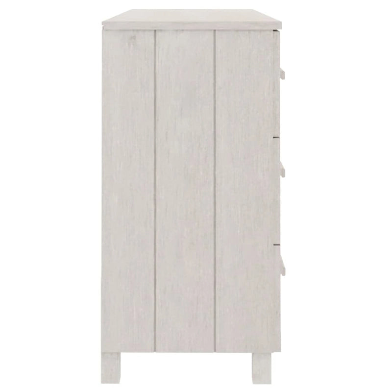 Sideboard Buffet Console Cabinet with Storage, Solid Wood Pine - 44.5 x 15.7 x 31.5