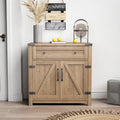 Barn Door Accent Cabinet