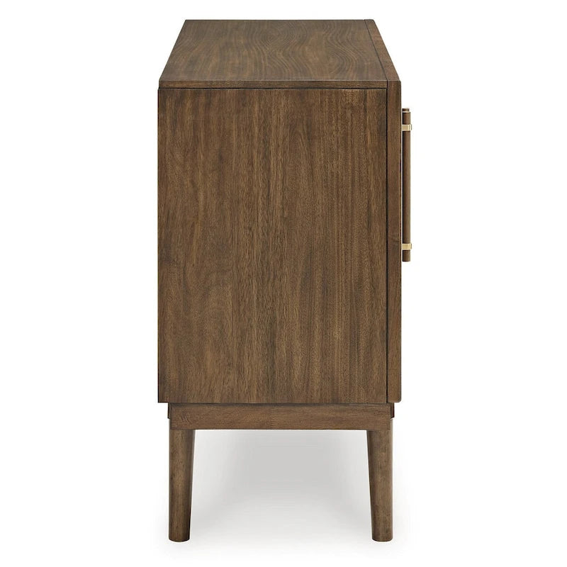 Brown Dining Server - 56.13 W x 18 D x 36.25 H
