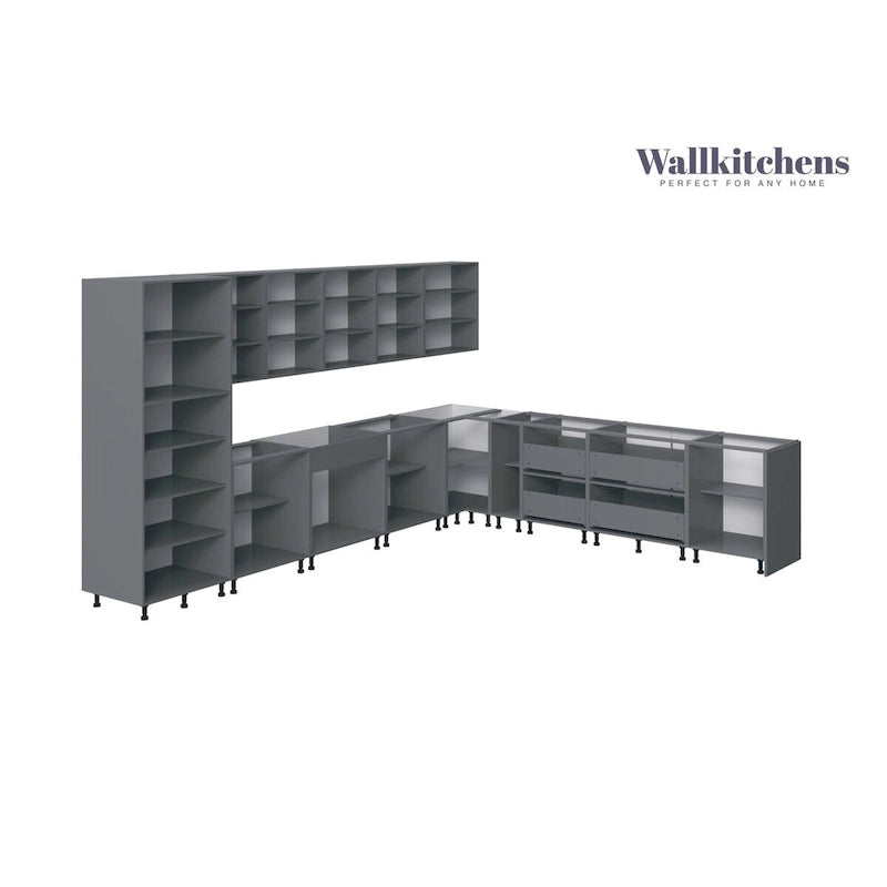 Kitchen White Matte Color Base Size 13Ft Wide - 156x127