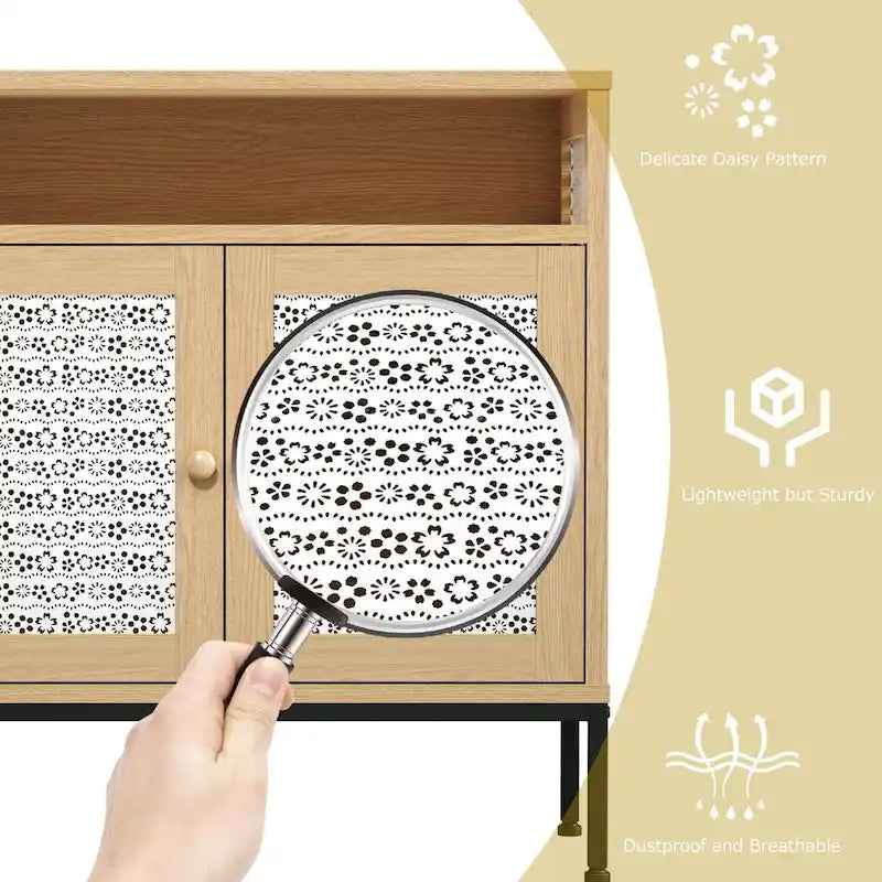 2-Door Sideboard Storage Cabinet