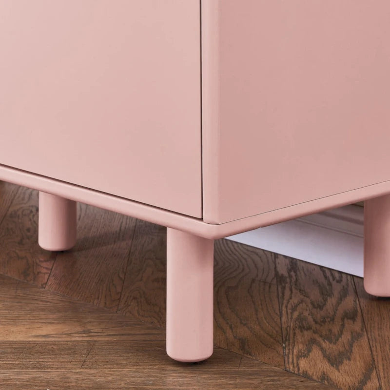 Storage Cabinet with Door – Wooden Sideboard with Adjustable Shelves
