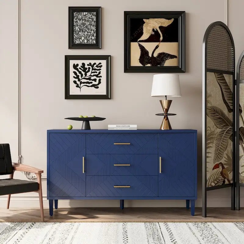 2-Door 3-Drawer Cabinet