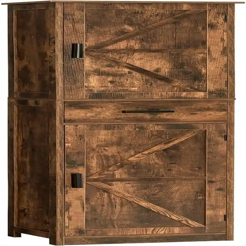 Meuble de rangement de salle de bain à 2 portes