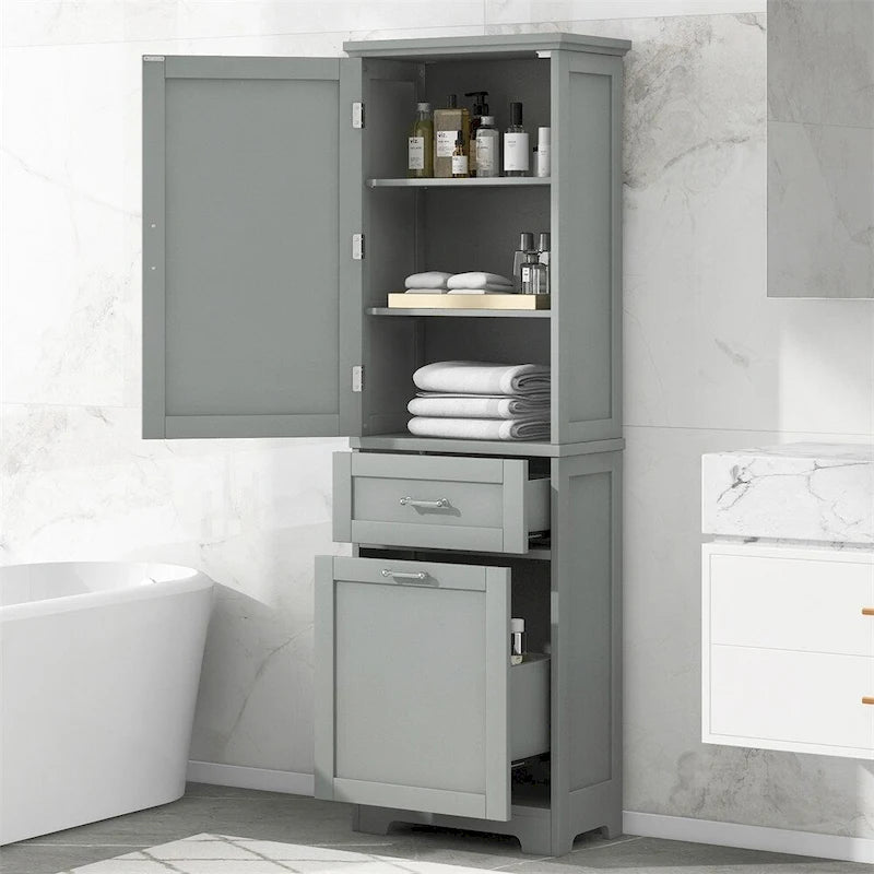 Freestanding Bathroom Storage Cabinet with Drawers