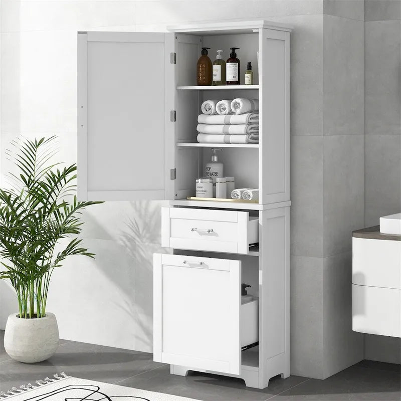 Freestanding Bathroom Storage Cabinet with Drawers