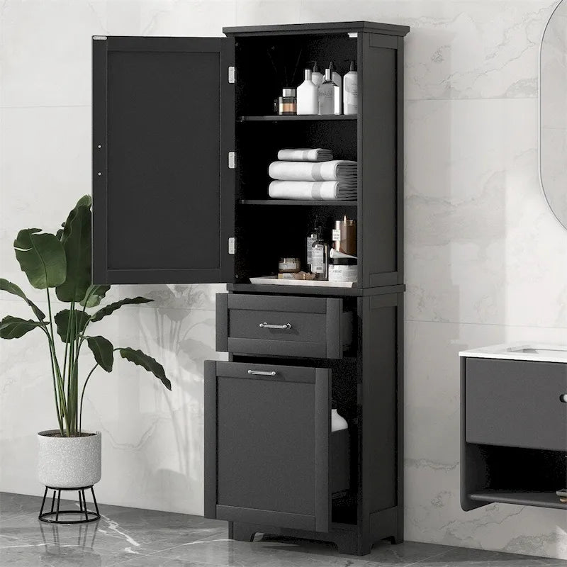 Freestanding Bathroom Storage Cabinet with Drawers